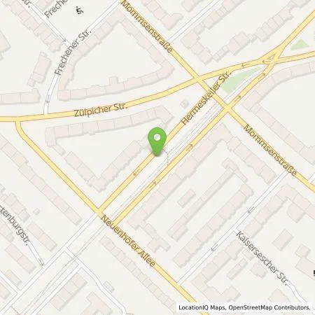 Standortübersicht der Tankstelle TankE GmbH in 50935 Köln