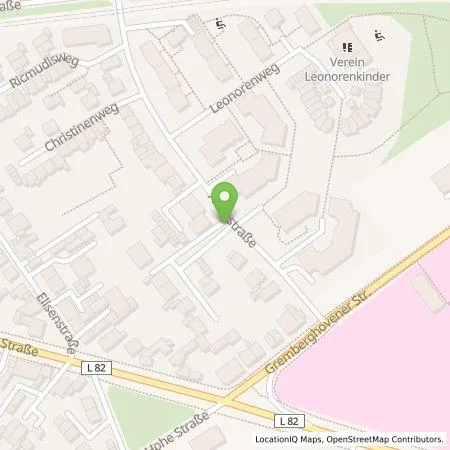 Standortübersicht der Tankstelle TankE GmbH in 51149 Köln