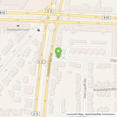 Standortübersicht der Tankstelle TankE GmbH in 50931 Köln