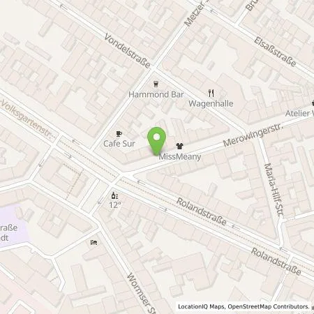 Standortübersicht der Tankstelle TankE GmbH in 50677 Köln