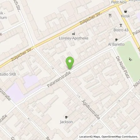 Standortübersicht der Tankstelle TankE GmbH in 50937 Köln