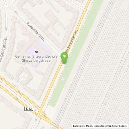 Standortübersicht der Tankstelle TankE GmbH in 50939 Köln