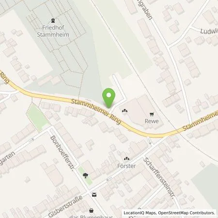 Standortübersicht der Tankstelle TankE GmbH in 51061 Köln