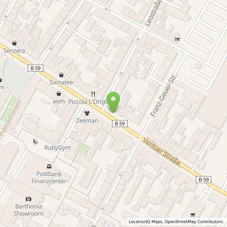 Standortübersicht der Tankstelle TankE GmbH in 50823 Köln