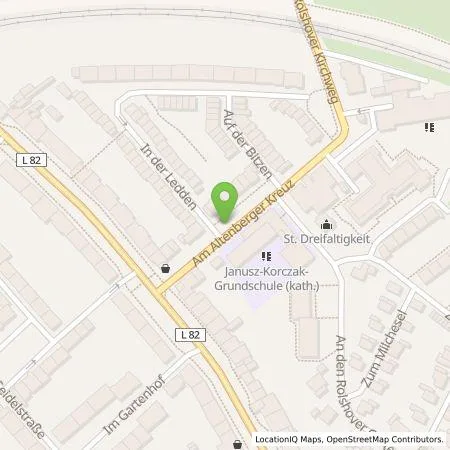 Standortübersicht der Tankstelle TankE GmbH in 51105 Köln