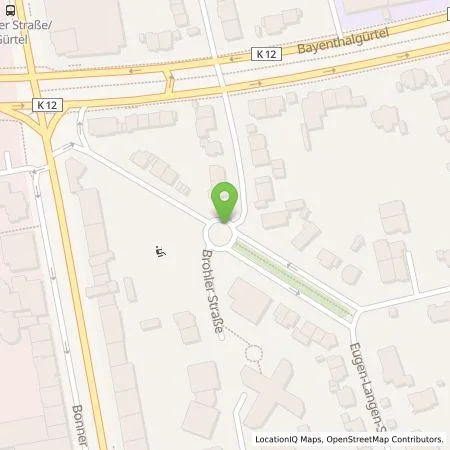 Standortübersicht der Tankstelle TankE GmbH in 50968 Köln