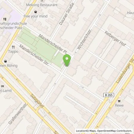 Standortübersicht der Tankstelle TankE GmbH in 50937 Köln