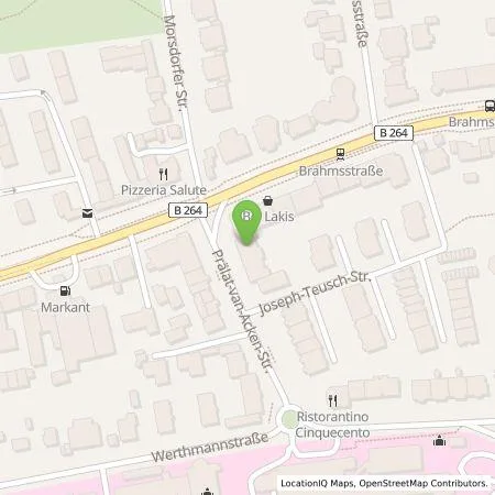 Standortübersicht der Tankstelle TankE GmbH in 50935 Köln