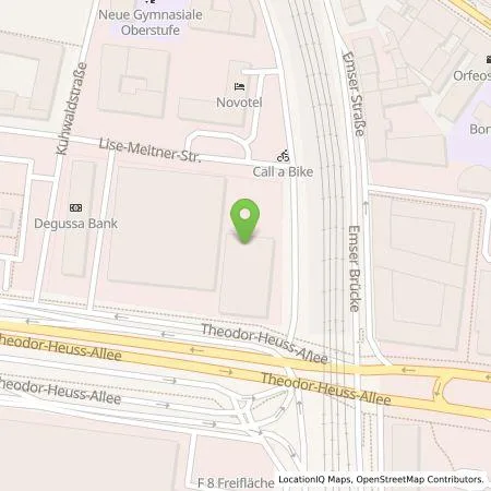 Standortübersicht der Tankstelle TankE GmbH in 60486 Frankfurt am Main