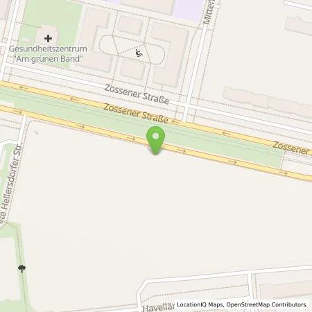 Standortübersicht der Tankstelle TankE GmbH in 12629 Berlin Marzahn-Hellersdorf