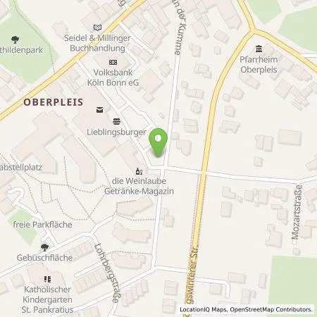 Standortübersicht der Tankstelle TankE GmbH in 53639 Oberpleis