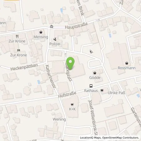 Standortübersicht der Tankstelle Cut! Energy GmbH in 48712 Gescher