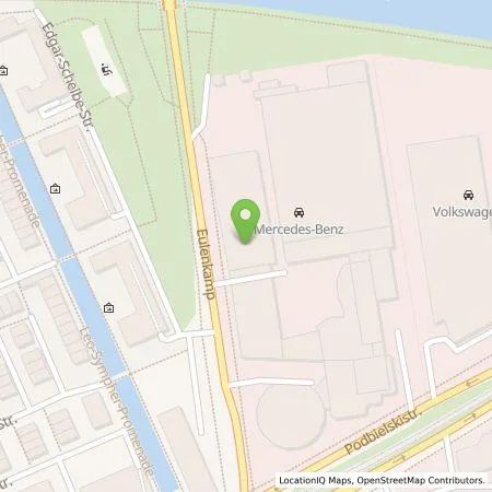 Standortübersicht der Tankstelle Mercedes- Benz AG - Niederlassung Hannover in 30655 Hannover