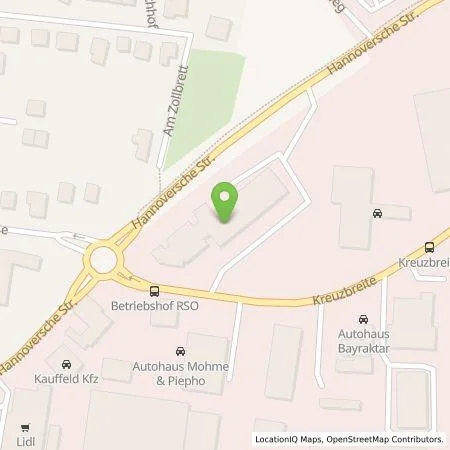 Standortübersicht der Tankstelle Mercedes- Benz AG - Niederlassung Hannover in 31675 Bückeburg