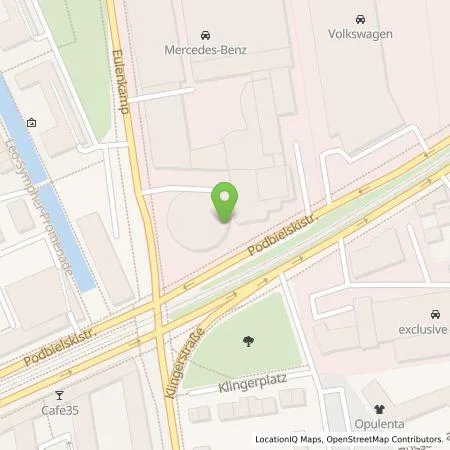 Standortübersicht der Tankstelle Mercedes- Benz AG - Niederlassung Hannover in 30655 Hannover