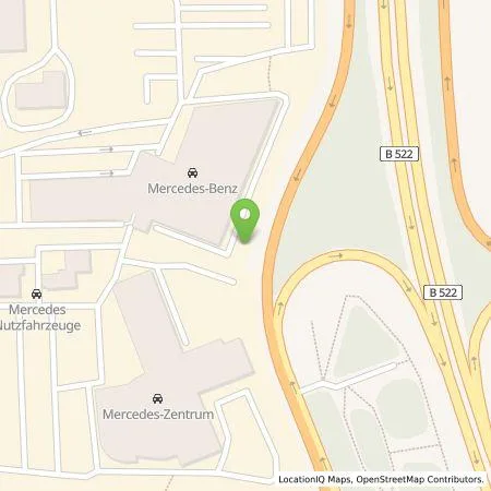 Standortübersicht der Tankstelle Mercedes- Benz AG - Niederlassung Hannover in 30855 Langenhagen