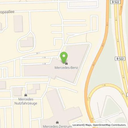 Standortübersicht der Tankstelle Mercedes- Benz AG - Niederlassung Hannover in 30855 Langenhagen