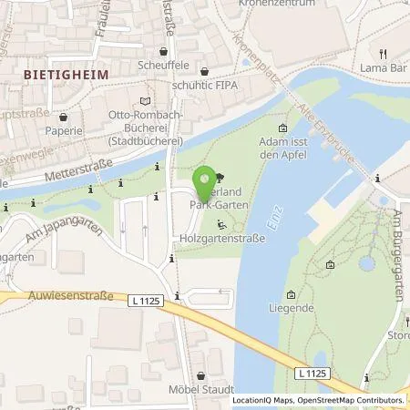 Standortübersicht der Tankstelle Energie Service Bietigheim Bissingen GmbH in 74321 Bietigheim-Bissingen