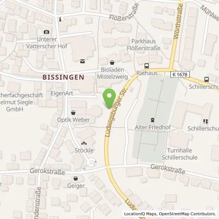 Standortübersicht der Tankstelle Energie Service Bietigheim Bissingen GmbH in 74321 Bietigheim-Bissingen