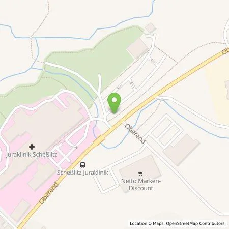 Standortübersicht der Tankstelle Mer Germany GmbH in 96110 Scheßlitz