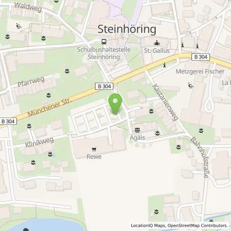 Standortübersicht der Tankstelle EnBW mobility+ AG und Co.KG in 85643 Steinhöring