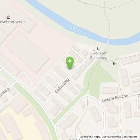 Standortübersicht der Tankstelle Vereinigte Wertach Elektrizitätswerke GmbH in 87600 Kaufbeuren