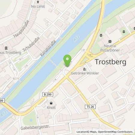 Standortübersicht der Tankstelle Mer Germany GmbH in 83308 Trostberg