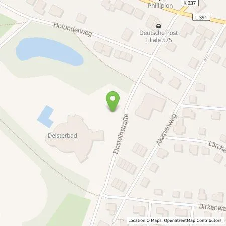 Standortübersicht der Tankstelle Westfalen Weser Ladeservice GmbH in 30890 Barsinghausen