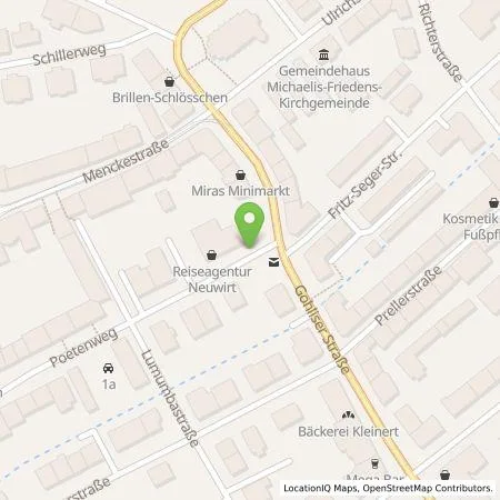 Standortübersicht der Tankstelle Stadtwerke Leipzig GmbH in 04155 Leipzig