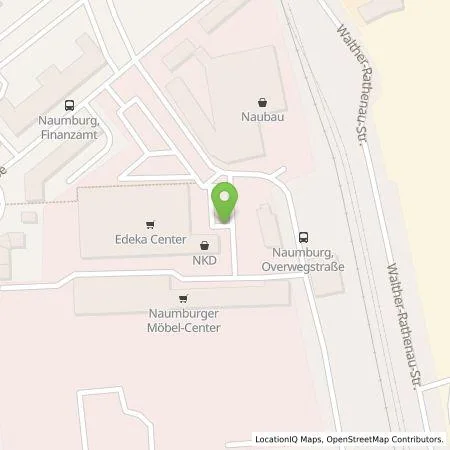 Standortübersicht der Tankstelle EDEKA-MIHA Charge GmbH in 06618 Naumburg (Saale)