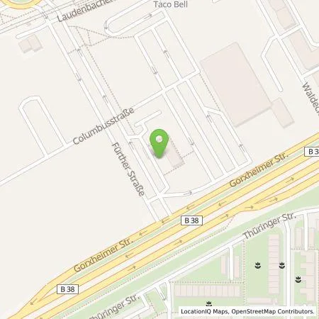 Standortübersicht der Tankstelle MVV Energie AG in 68309 Mannheim