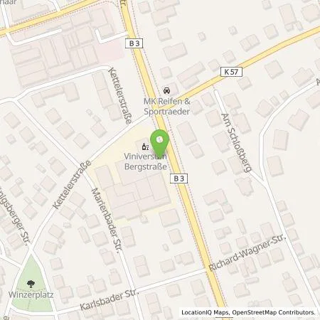 Standortübersicht der Tankstelle Meygo Charge GmbH in 64646 Heppenheim