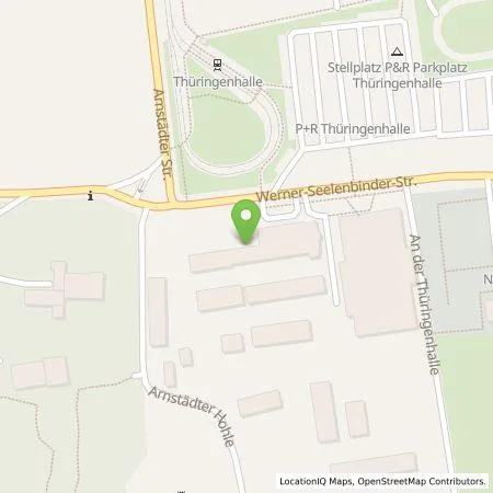 Standortübersicht der Tankstelle SWE Energie GmbH in 99096 Erfurt