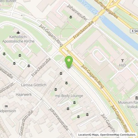 Standortübersicht der Tankstelle SWE Energie GmbH in 99084 Erfurt