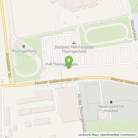 Standortübersicht der Tankstelle SWE Energie GmbH in 99092 Erfurt