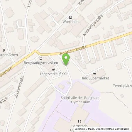 Standortübersicht der Tankstelle Stadtwerke Lüdenscheid GmbH in 58511 Lüdenscheid