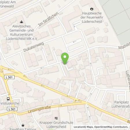 Standortübersicht der Tankstelle Stadtwerke Lüdenscheid GmbH in 58507 Lüdenscheid