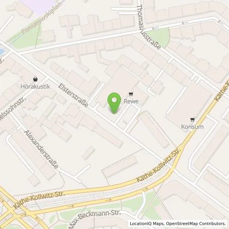 Standortübersicht der Tankstelle City Concept E-Ladestationen GmbH in 04109 Leipzig