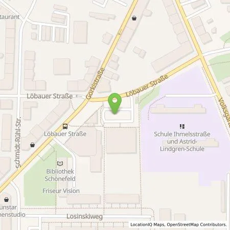 Standortübersicht der Tankstelle City Concept E-Ladestationen GmbH in 04347 Leipzig