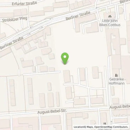 Standortübersicht der Tankstelle City Concept E-Ladestationen GmbH in 03046 Cottbus