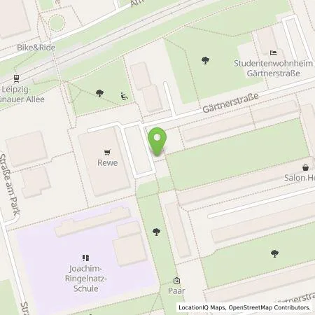 Standortübersicht der Tankstelle City Concept E-Ladestationen GmbH in 04209 Leipzig