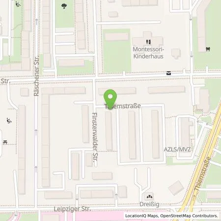 Standortübersicht der Tankstelle City Concept E-Ladestationen GmbH in 03050 Cottbus