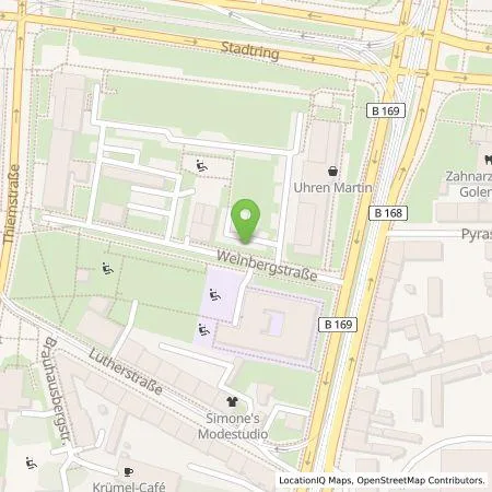 Standortübersicht der Tankstelle City Concept E-Ladestationen GmbH in 03050 Cottbus