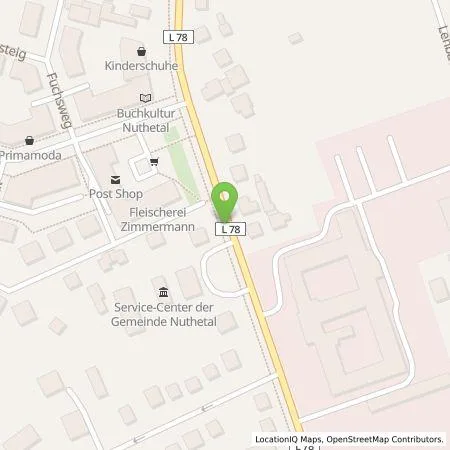 Standortübersicht der Tankstelle EA EnergieArchitektur Dresden GmbH in 14558 Nuthetal