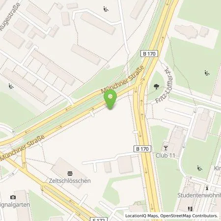 Standortübersicht der Tankstelle City Concept E-Ladestationen GmbH in 01069 Dresden