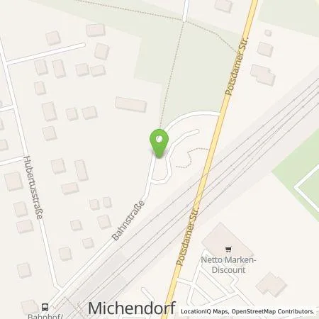 Standortübersicht der Tankstelle EA EnergieArchitektur Dresden GmbH in 14552 Michendorf