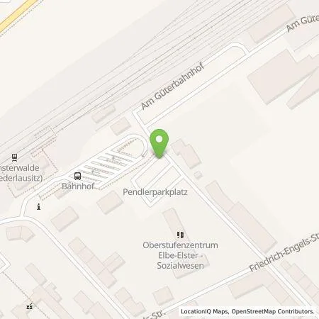 Standortübersicht der Tankstelle EA EnergieArchitektur Dresden GmbH in 03238 Finsterwalde