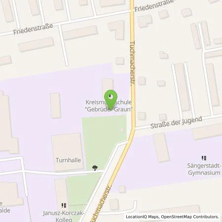 Standortübersicht der Tankstelle EA EnergieArchitektur Dresden GmbH in 03238 Finsterwalde