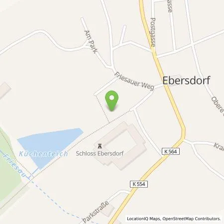 Standortübersicht der Tankstelle City Concept E-Ladestationen GmbH in 07368 Saalburg-Ebersdorf