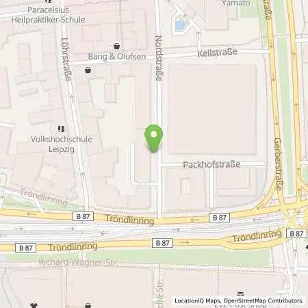 Standortübersicht der Tankstelle EA EnergieArchitektur Dresden GmbH in 04105 Leipzig